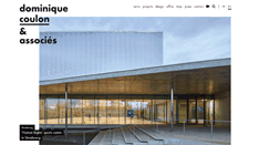Desktop Screenshot of coulon-architecte.fr